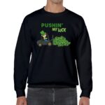 Pushin My Luck Unisex Heavy Blend Crewneck Sweatshirt