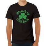 Blessed By Irish Luck Unisex Jersey T-Shirt