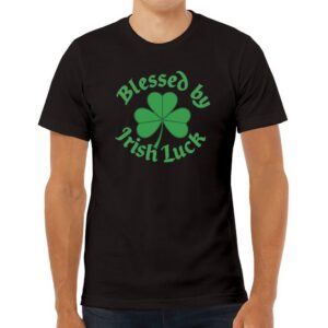 Blessed By Irish Luck Unisex Jersey T-Shirt